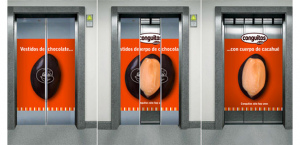 Ambient Marketing en ascensores