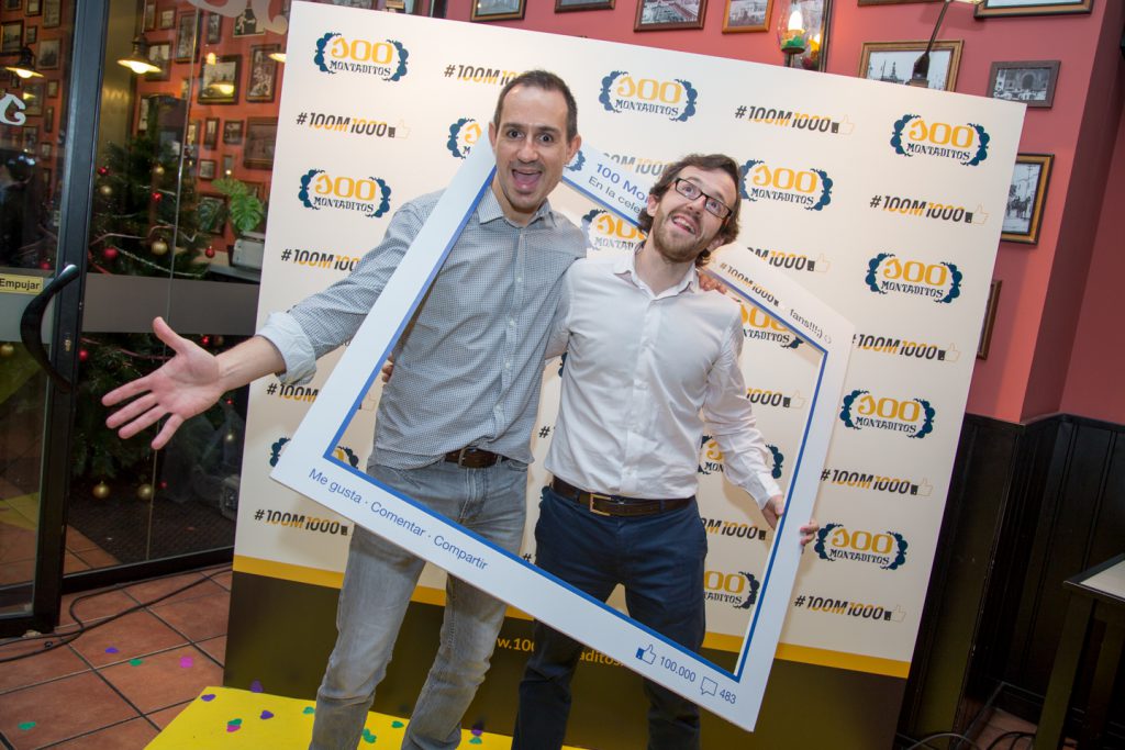 100 MONTADITOS | Belowactions ACTIVACION Barcelona