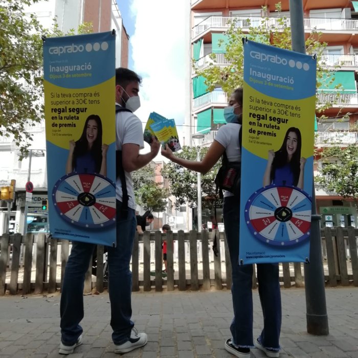 CAPRABO EROSKI | | Belowactions street marketing Barcelona