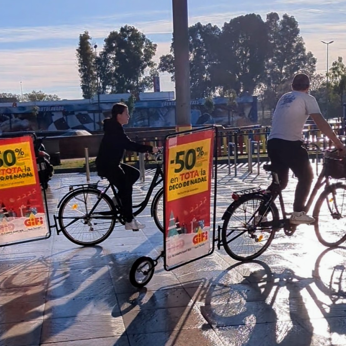 GIFI BIKERS WALKERS BTL STREETMARKETING ESPAÑA BARCELONA ACTIVACIONES INAUGURACIONES