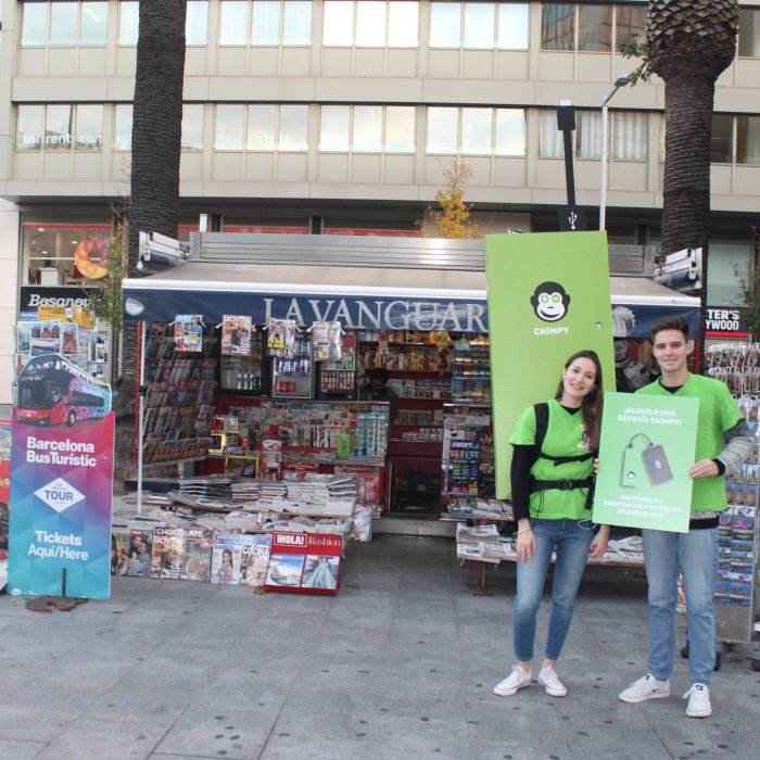 CHIMPY | Belowactions street marketing Barcelona