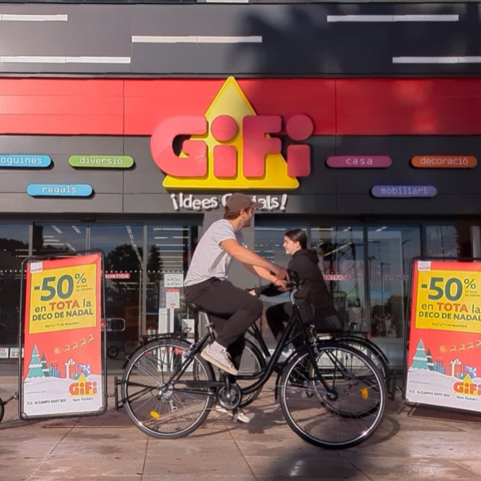 FLYERS GIFI BIKERS WALKERS BTL STREETMARKETING ESPAÑA BARCELONA ACTIVACIONES INAUGURACIONES